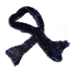 Multi-Colored Fuzzy Scarf by Cejon